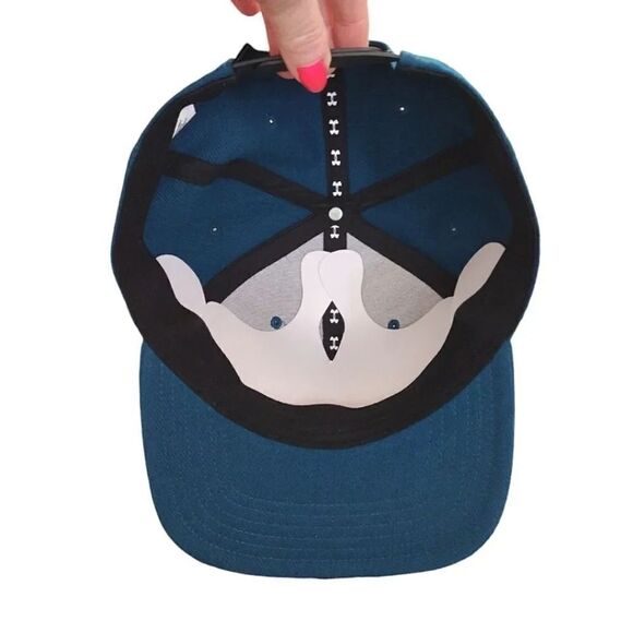 Under Armour Huddle 2.0 Orange Teal Snapback Hat Bundle of 2 - Picture 13 of 15